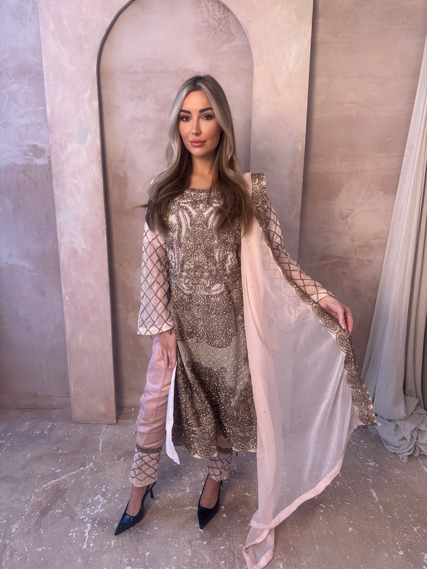 COCO cream nude pink style