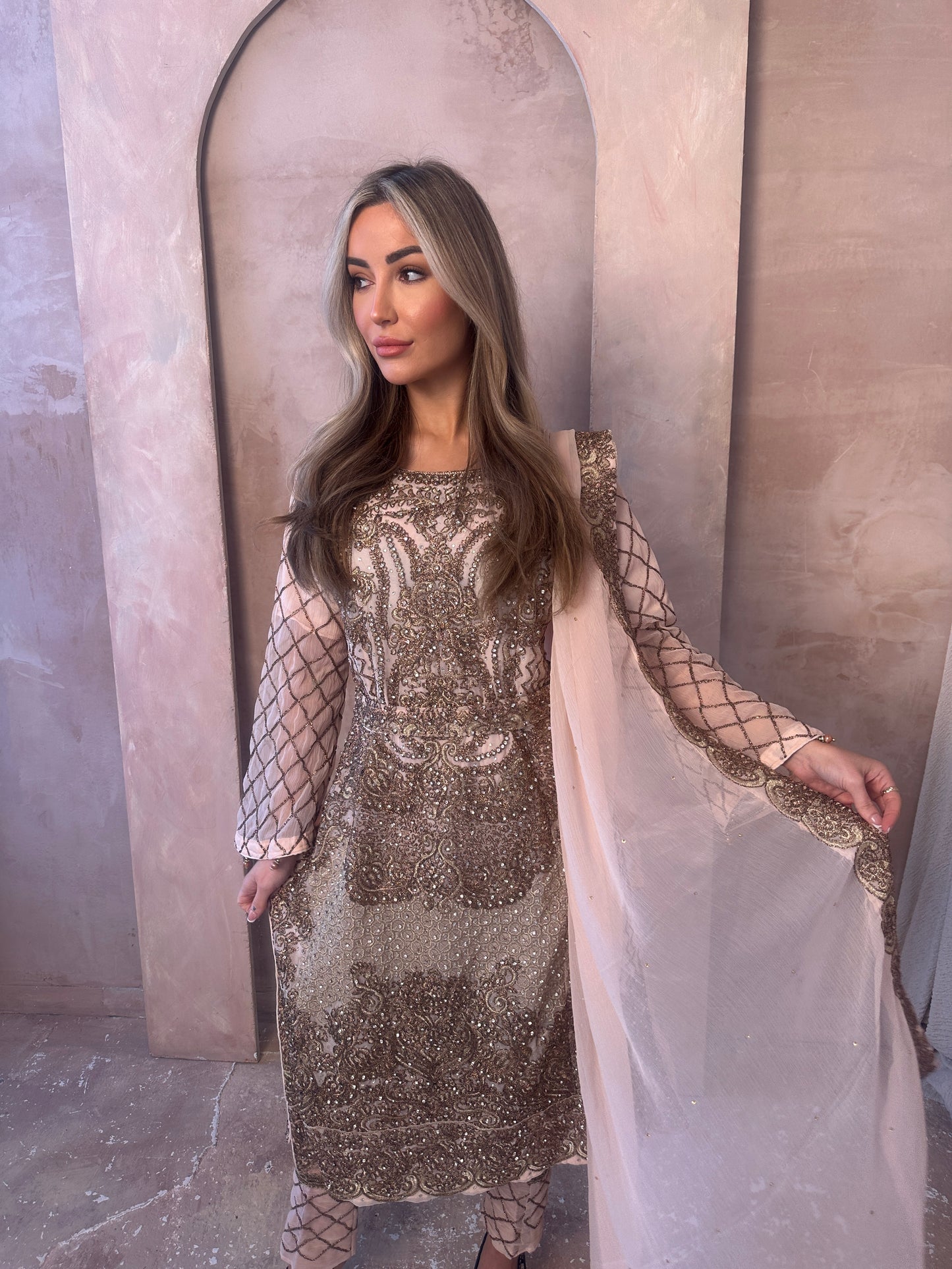 COCO cream nude pink style