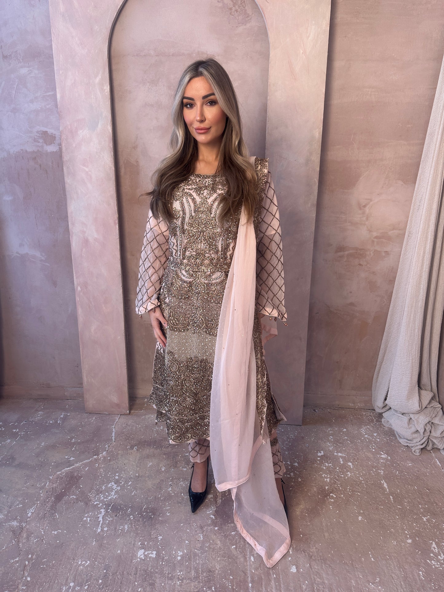 COCO cream nude pink style