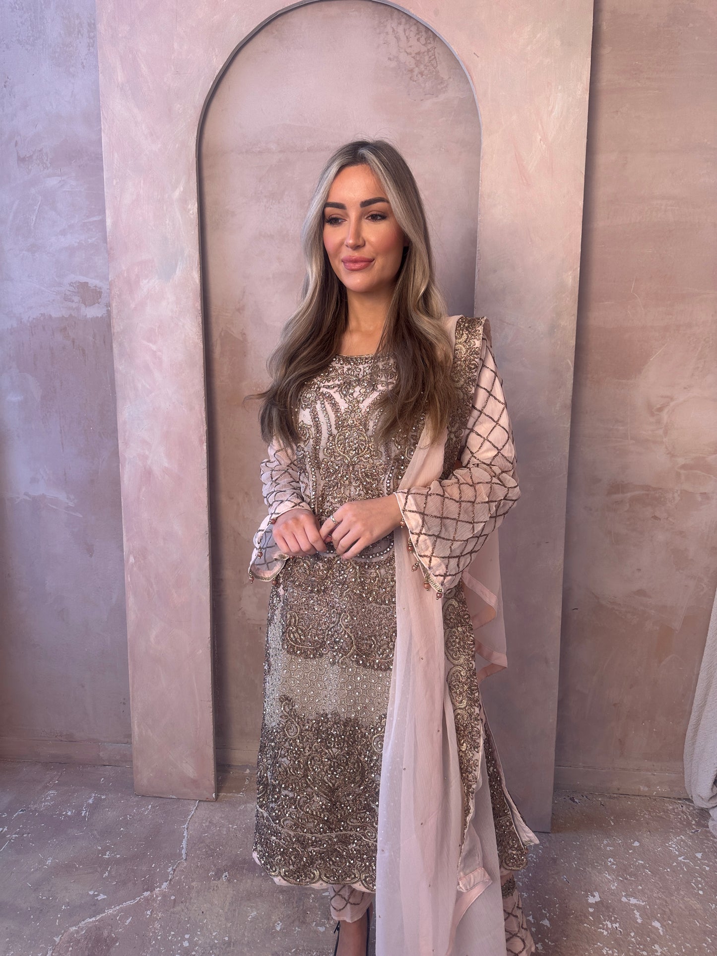 COCO cream nude pink style