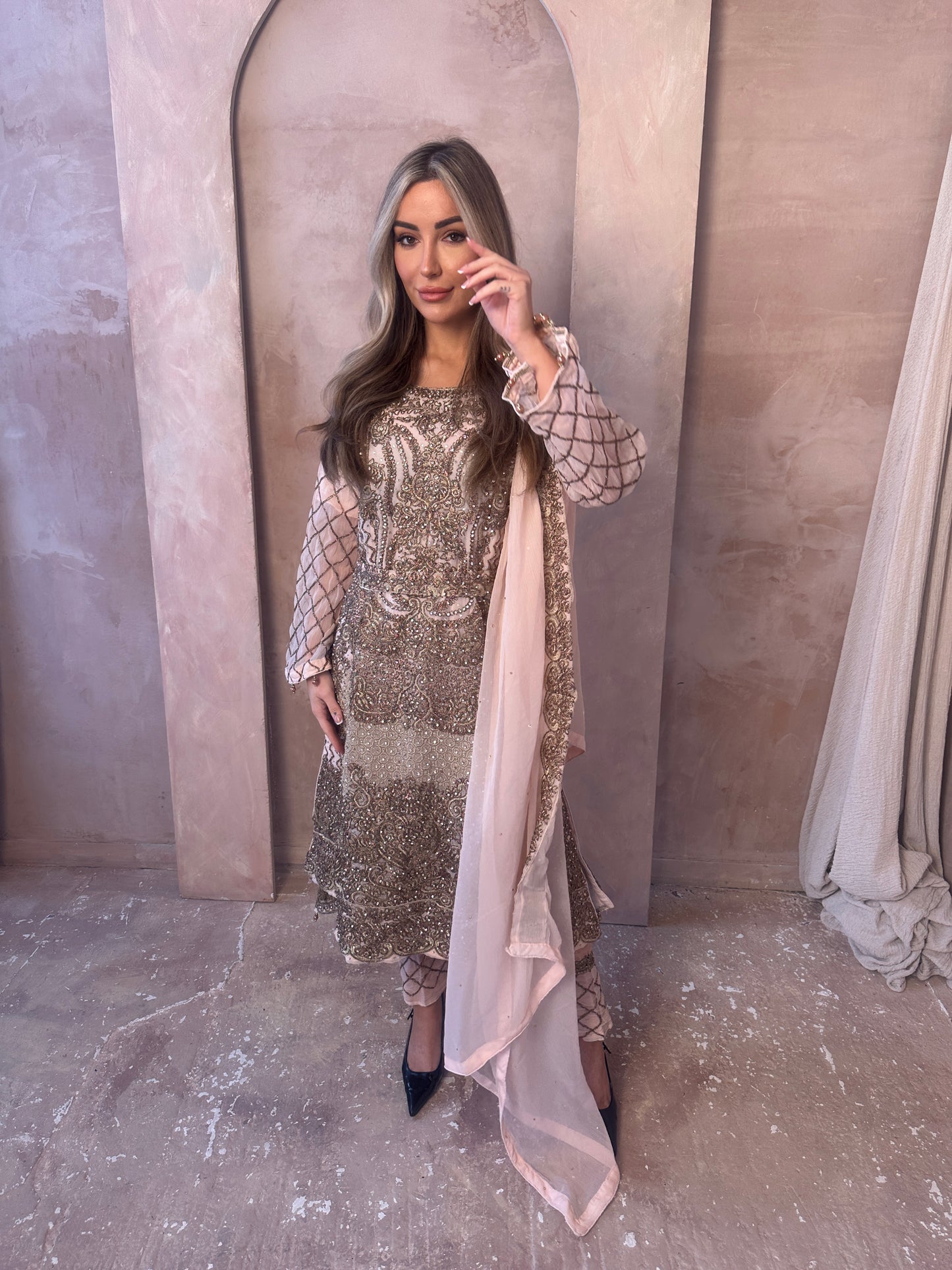 COCO cream nude pink style