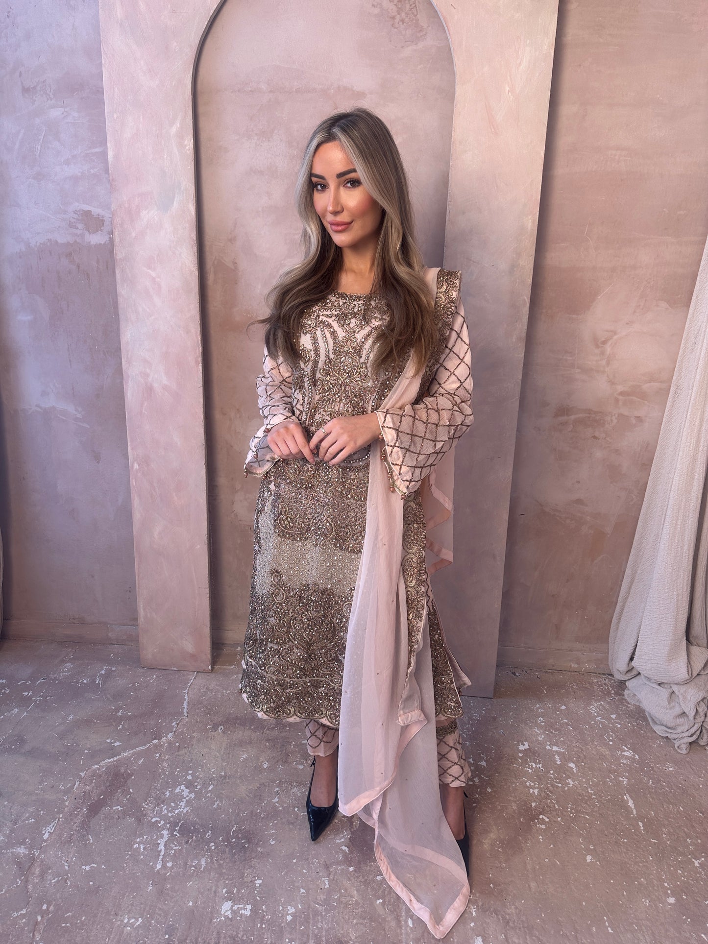 COCO cream nude pink style