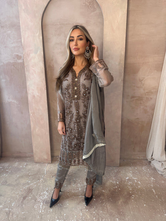 DEENA sage and gold style