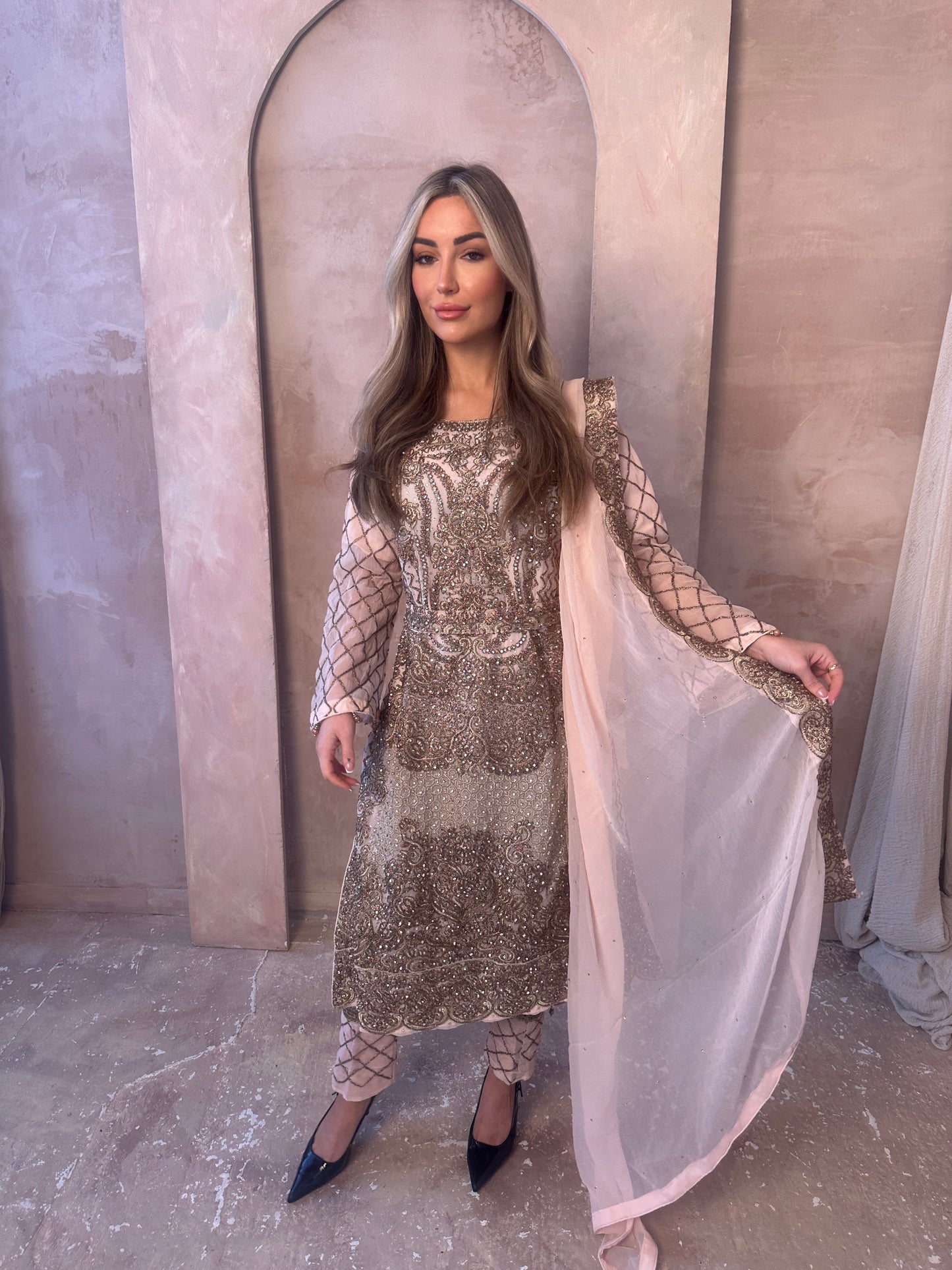 COCO cream nude pink style