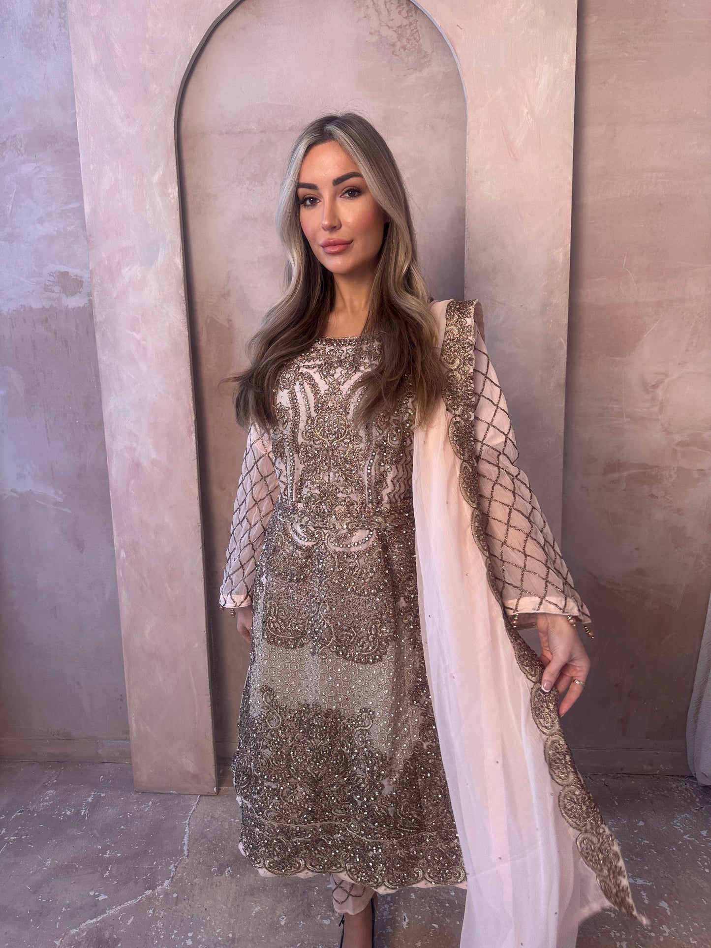 COCO cream nude pink style