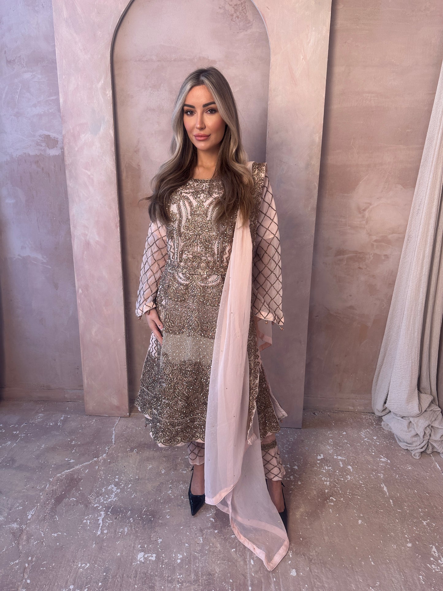 COCO cream nude pink style