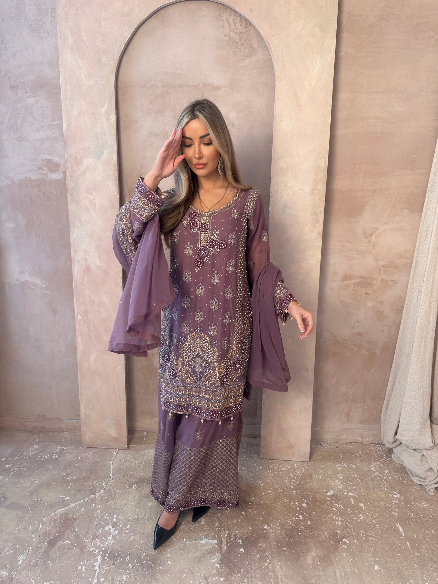 SADA lilac mauve style