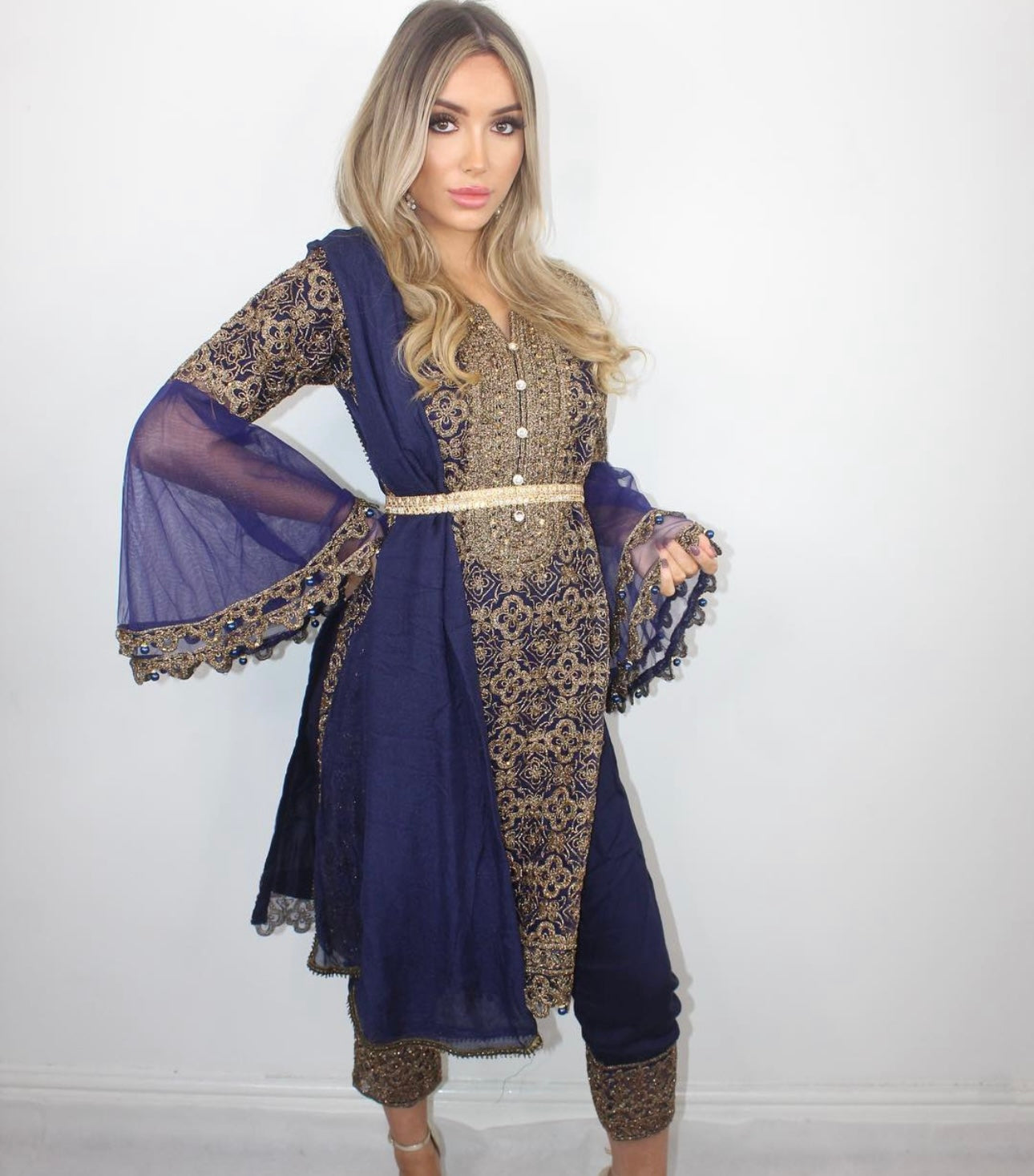 ARIA blue and gold style