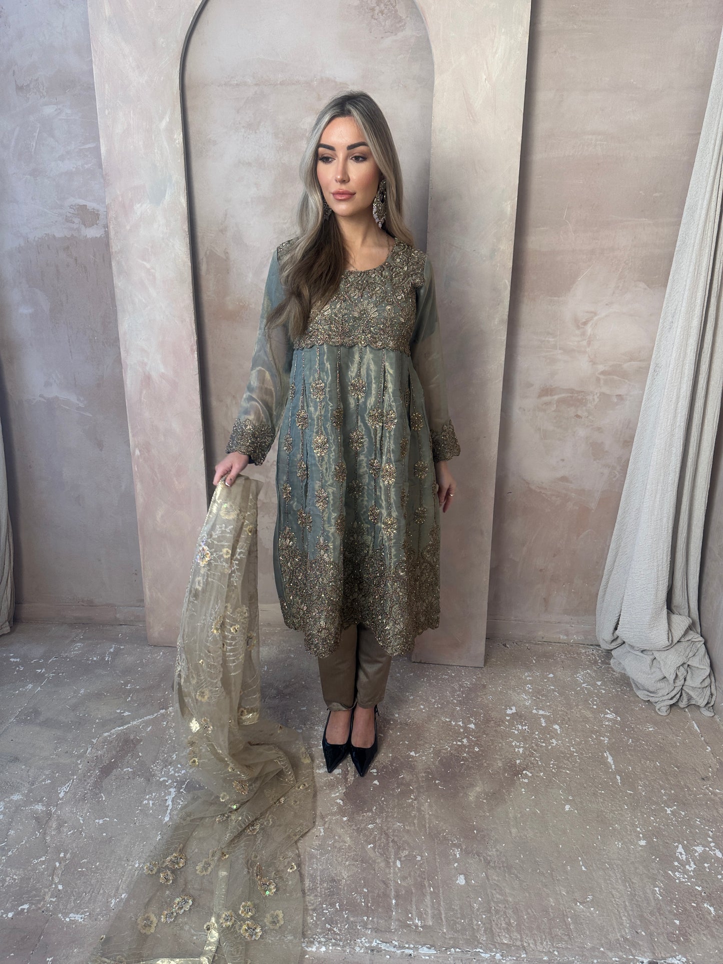 ZUBEDA sage green style
