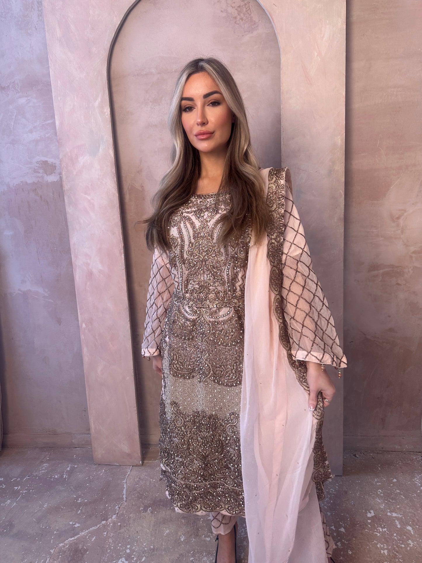 COCO cream nude pink style