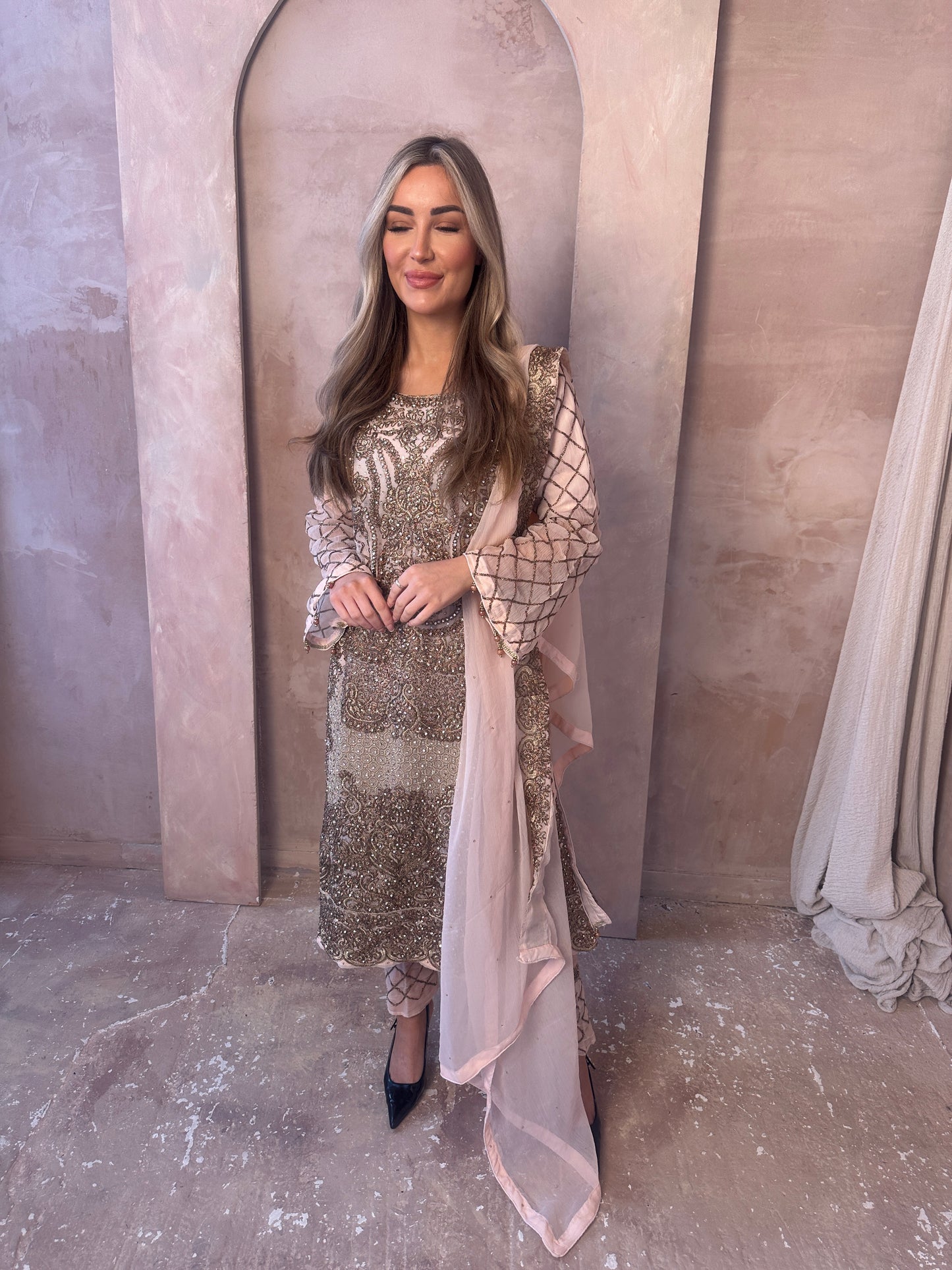 COCO cream nude pink style