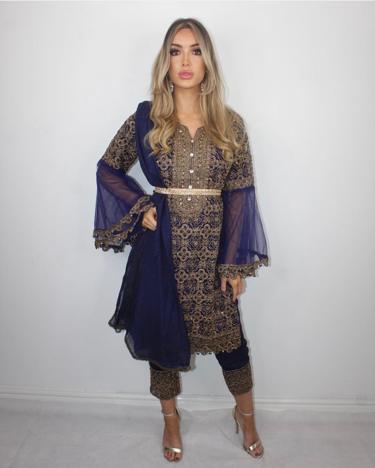 ARIA blue and gold style